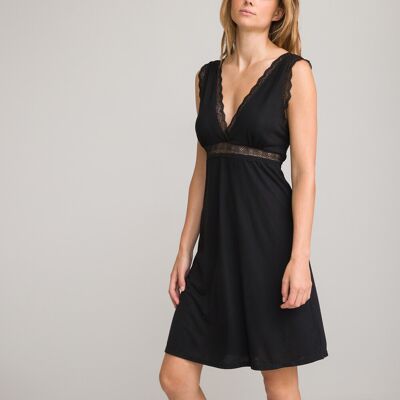 ANNE WEYBURN Camicia da notte senza maniche, dettagli pizzo ANNE WEYBURN Camicia da notte senza maniche, dettagli pizzo