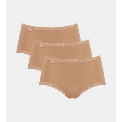 SLOGGI Confezione da 3 slip midi 24/7 Cotton Lace SLOGGI Confezione da 3 slip midi 24/7 Cotton Lace