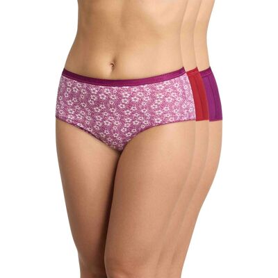 PLAYTEX Confezione 2 + 1 gratuito slips midi in cotone bio PLAYTEX Confezione 2 + 1 gratuito slips midi in cotone bio