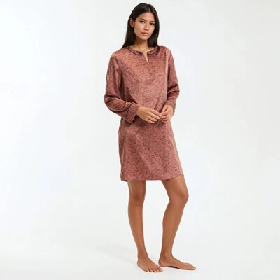 ANNE WEYBURN Camicia da notte in raso stampato ANNE WEYBURN Camicia da notte in raso stampato