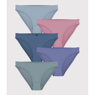 PETIT BATEAU Confezione da 5 culotte in cotone PETIT BATEAU Confezione da 5 culotte in cotone