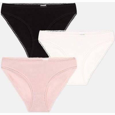 PETIT BATEAU Confezione da 3 culotte in cotone PETIT BATEAU Confezione da 3 culotte in cotone