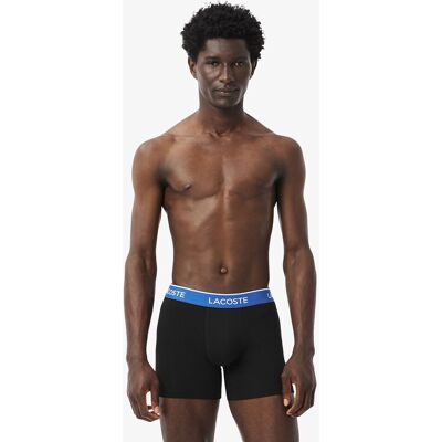 LACOSTE Confezione da 3 boxer in cotone stretch LACOSTE Confezione da 3 boxer in cotone stretch
