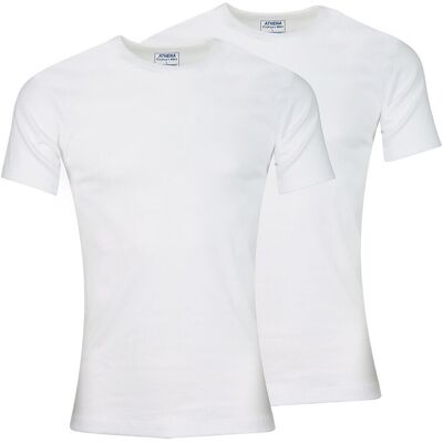 Athena Confezione da 2 T-shirt girocollo in cotone Athena Confezione da 2 T-shirt girocollo in cotone