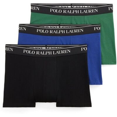 POLO RALPH LAUREN Set di 3 boxer classici in cotone elasticizzato POLO RALPH LAUREN Set di 3 boxer classici in cotone elasticizzato