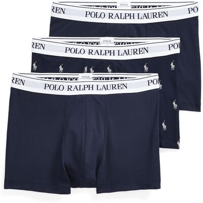 POLO RALPH LAUREN Set di 3 boxer classici in cotone elasticizzato POLO RALPH LAUREN Set di 3 boxer classici in cotone elasticizzato