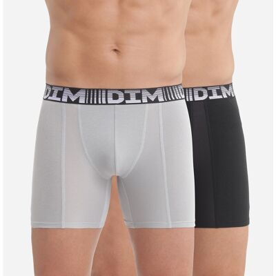 DIM Confezione da 2 boxer lunghi 3D Flex Air DIM Confezione da 2 boxer lunghi 3D Flex Air