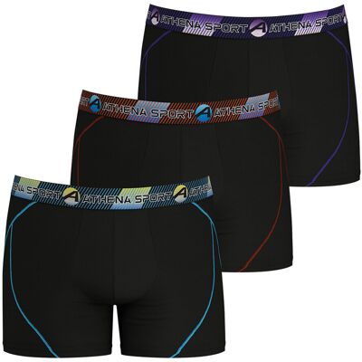 Athena Confezione da 3 boxer lunghi Training Athena Confezione da 3 boxer lunghi Training