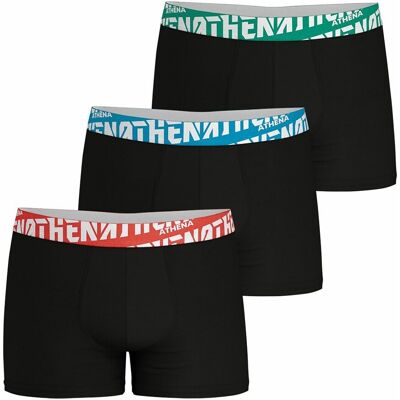 Athena Confezione da 3 boxer tinta unita Easy Sport Athena Confezione da 3 boxer tinta unita Easy Sport