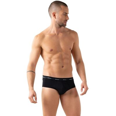 Athena Set di 3 slip in cotone elasticizzato Athena Set di 3 slip in cotone elasticizzato