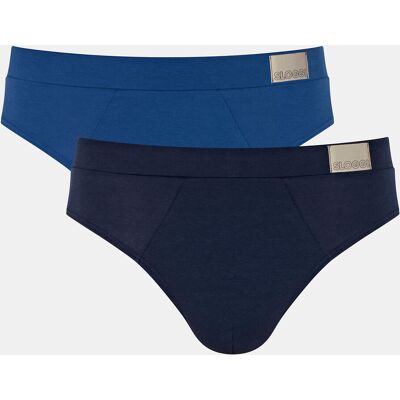 SLOGGI Confezione da 2 slip Go natural in cotone SLOGGI Confezione da 2 slip Go natural in cotone