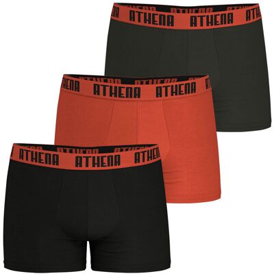 Athena Confezione da 3 boxer BASIC COLOR Athena Confezione da 3 boxer BASIC COLOR