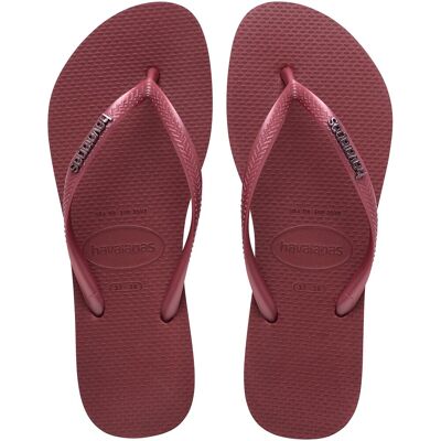 HAVAIANAS Infradito HAV SLIM LOGO METALLIC HAVAIANAS Infradito HAV SLIM LOGO METALLIC