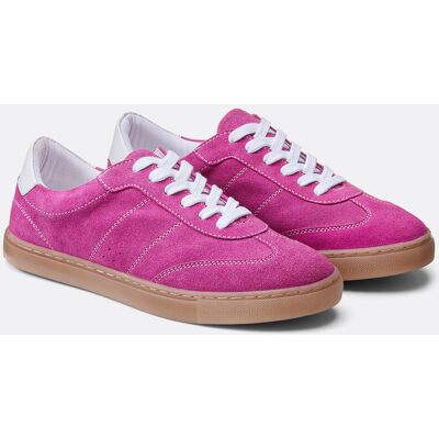 LA REDOUTE COLLECTIONS Scarpe da ginnastica retrò in pelle scamosciata LA REDOUTE COLLECTIONS Scarpe da ginnastica retrò in pelle scamosciata