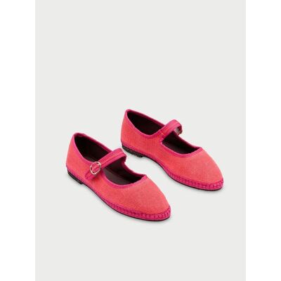 FLABELUS Ballerine Mary-Jane in lino FLABELUS Ballerine Mary-Jane in lino