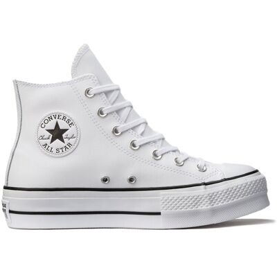 CONVERSE Chuck Taylor All Star Lift Pelle Hi CONVERSE Chuck Taylor All Star Lift Pelle Hi