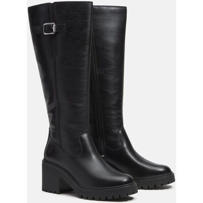 TIMBERLAND Stivali con tacco in pelle Stine Heights Tall Zip Up TIMBERLAND Stivali con tacco in pelle Stine Heights Tall Zip Up