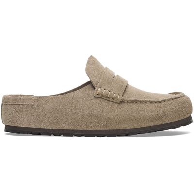 BIRKENSTOCK Sabot in pelle scamosciata Naples Wrapped BIRKENSTOCK Sabot in pelle scamosciata Naples Wrapped