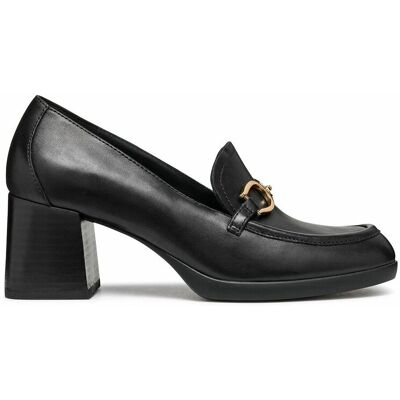 GEOX Mocassini con tacco in pelle Walk Pleasure 55 GEOX Mocassini con tacco in pelle Walk Pleasure 55