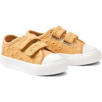 LA REDOUTE COLLECTIONS Sneakers in tela patte a strappo in pizzo sangallo LA REDOUTE COLLECTIONS Sneakers in tela patte a strappo in pizzo sangallo