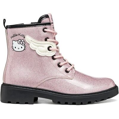 GEOX Stivali in vernice con lacci, CASEY x HELLO KITTY GEOX Stivali in vernice con lacci, CASEY x HELLO KITTY