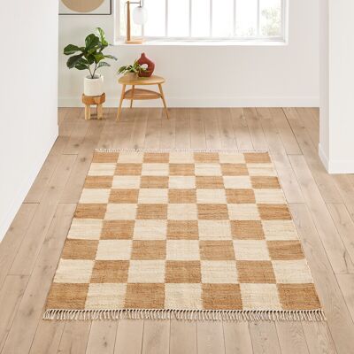 La Redoute Interieurs Tappeto Beige Fatti a Mano in Juta - Tappeto La Redoute Interieurs Tappeto Beige Fatti a Mano in Juta - Tappeto