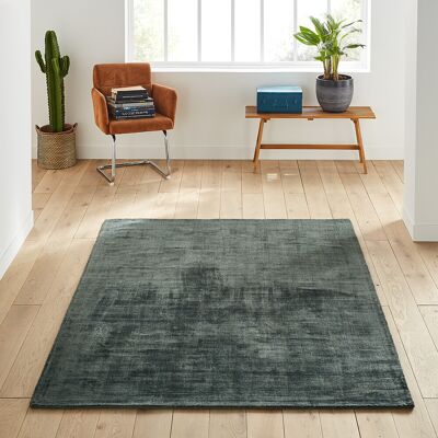 La Redoute Interieurs Tappeto Izri - 200x290cm - Verde - Aspetto setoso La Redoute Interieurs Tappeto Izri - 200x290cm - Verde - Aspetto setoso