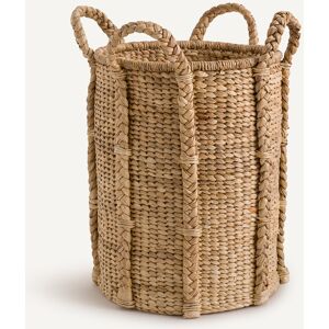 AM.PM Cesto alto rotondo in giacinto d'acqua con 4 manici Tima AM.PM Cesto alto rotondo in giacinto d'acqua con 4 manici Tima