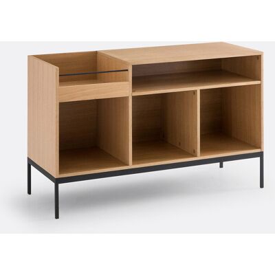 LA REDOUTE INTERIEURS Mobile per Dischi in Quercia - Mueble Vinili LA REDOUTE INTERIEURS Mobile per Dischi in Quercia - Mueble Vinili