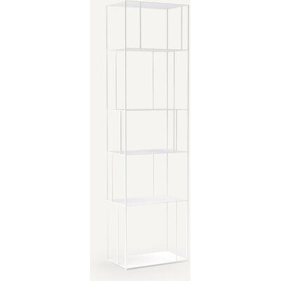 La Redoute - Scaffale in metallo bianco - 5 ripiani regolabili - Scaffale La Redoute - Scaffale in metallo bianco - 5 ripiani regolabili - Scaffale