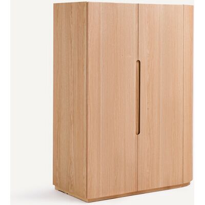 AM.PM Mobile angolare rotondo per armadio componibile, impiallacciato rovere, EVORIA AM.PM Mobile angolare rotondo per armadio componibile, impiallacciato rovere, EVORIA