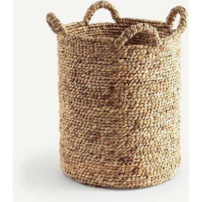Am.pm Cesto intrecciato rotondo Raga - Giacinto d'acqua - 55cm Am.pm Cesto intrecciato rotondo Raga - Giacinto d'acqua - 55cm
