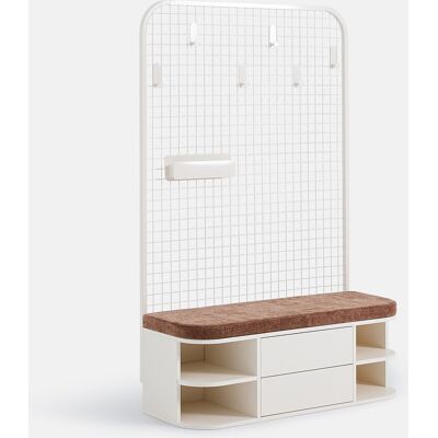 LA REDOUTE INTERIEURS Guardaroba con panca, 6 ganci, 4 scomparti, 2 cassetti, KLUVA LA REDOUTE INTERIEURS Guardaroba con panca, 6 ganci, 4 scomparti, 2 cassetti, KLUVA