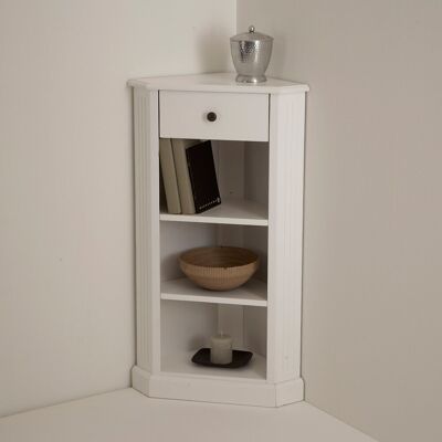 LA REDOUTE INTERIEURS Mensola angolare laccata bianca - Mensola d'angolo LA REDOUTE INTERIEURS Mensola angolare laccata bianca - Mensola d'angolo