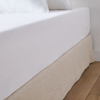 LA REDOUTE INTERIEURS Copridivano in lino lavato Beige - Copridivano LA REDOUTE INTERIEURS Copridivano in lino lavato Beige - Copridivano