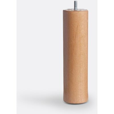 LA REDOUTE INTERIEURS - 4 Cylindrical Bed Feet - Faggio - H25 - Bed Feet LA REDOUTE INTERIEURS - 4 Cylindrical Bed Feet - Faggio - H25 - Bed Feet