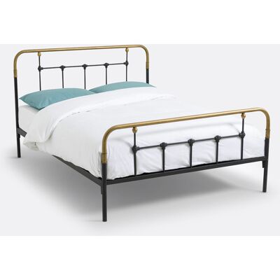 LA REDOUTE INTERIEURS Letto in metallo Asper - 140x190/160x200 - Nero - Letto LA REDOUTE INTERIEURS Letto in metallo Asper - 140x190/160x200 - Nero - Letto