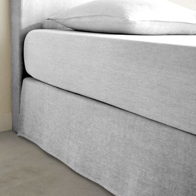 AM.PM - Linéo - Grigio - Lino - Copertura telaio letto AM.PM - Linéo - Grigio - Lino - Copertura telaio letto