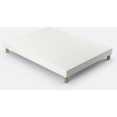 LA REDOUTE INTERIEURS Base letto - Sommier tapizzato - Bianco LA REDOUTE INTERIEURS Base letto - Sommier tapizzato - Bianco