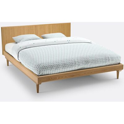 LA REDOUTE INTERIEURS Letto vintage Quilda - Rovere massiccio 140x190/160x200 LA REDOUTE INTERIEURS Letto vintage Quilda - Rovere massiccio 140x190/160x200
