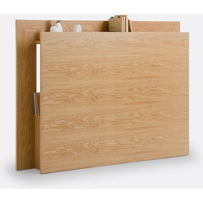 LA REDOUTE INTERIEURS Testiera contenitore, impiallacciatura rovere, Essena LA REDOUTE INTERIEURS Testiera contenitore, impiallacciatura rovere, Essena