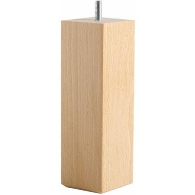 La Redoute Interieurs Piedini letto - Quadrati, 17cm, Marrone La Redoute Interieurs Piedini letto - Quadrati, 17cm, Marrone