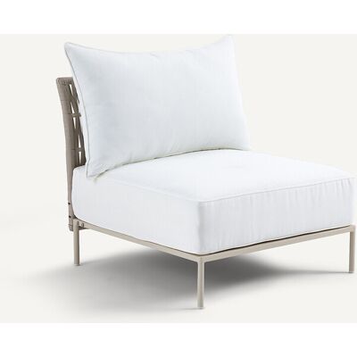 AM.PM Poltroncina con fascette intrecciate, Leandra AM.PM Poltroncina con fascette intrecciate, Leandra