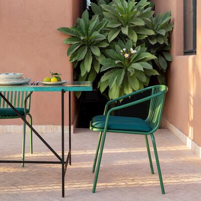 AM.PM Poltrona da tavolo da giardino in acciaio, CIARA AM.PM Poltrona da tavolo da giardino in acciaio, CIARA