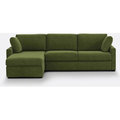 LA REDOUTE INTERIEURS - Timor - verde oliva - velluto - Divano letto LA REDOUTE INTERIEURS - Timor - verde oliva - velluto - Divano letto