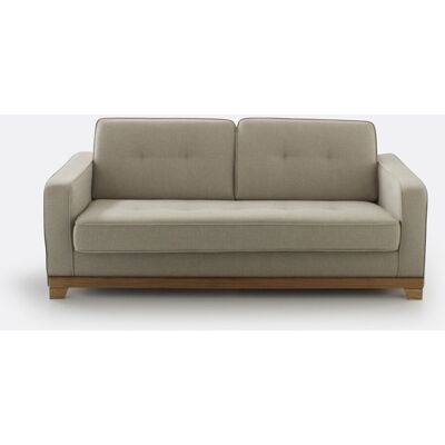 La Redoute Interieurs - Ajis - beige mélange - poliestere - 2/3 posti - Divano letto La Redoute Interieurs - Ajis - beige mélange - poliestere - 2/3 posti - Divano letto
