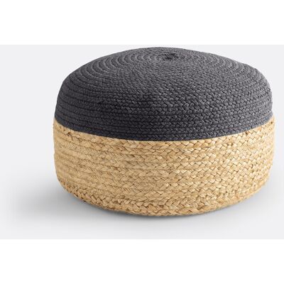 LA REDOUTE INTERIEURS Pouf bicolore di juta Popayan - Pouf LA REDOUTE INTERIEURS Pouf bicolore di juta Popayan - Pouf