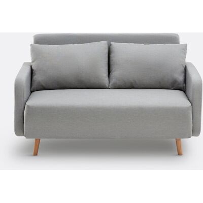 LA REDOUTE INTERIEURS Divano letto - 2 posti, Tessuto texturizzato, Grigio LA REDOUTE INTERIEURS Divano letto - 2 posti, Tessuto texturizzato, Grigio