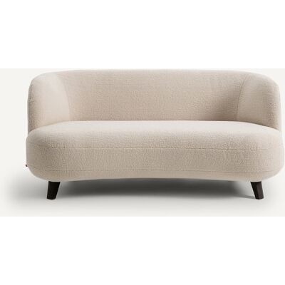 Divano Rosebury di AM.PM - Bouclé di poliestere, Beige, 3 posti Divano Rosebury di AM.PM - Bouclé di poliestere, Beige, 3 posti