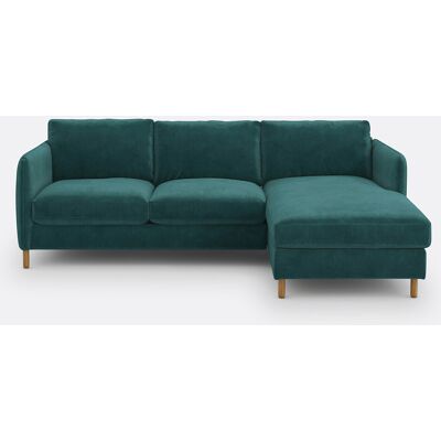LA REDOUTE INTERIEURS - Loméo - velluto verde - Divano LA REDOUTE INTERIEURS - Loméo - velluto verde - Divano